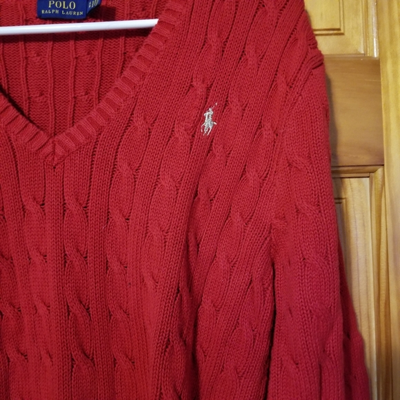 Ralph Lauren red sweater - Picture 4 of 7